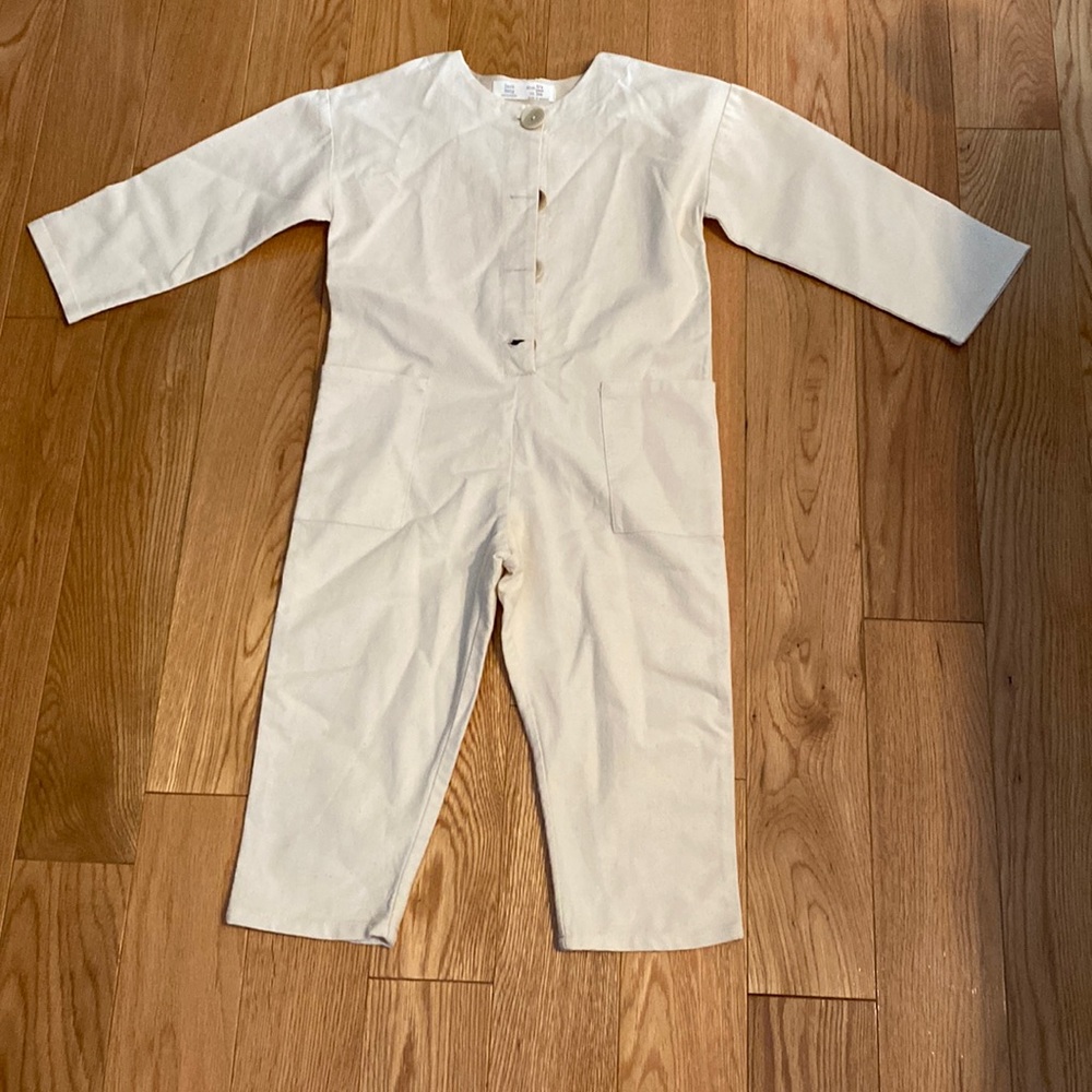 Zara toddler girl size 3/4 years ivory jumper.
